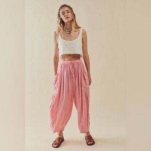 Free People Quinn Pants Pink